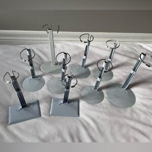 Barbie Stands 9 Metal Blue